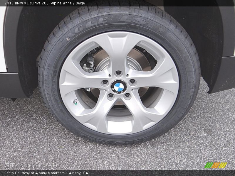 Alpine White / Beige 2013 BMW X1 sDrive 28i