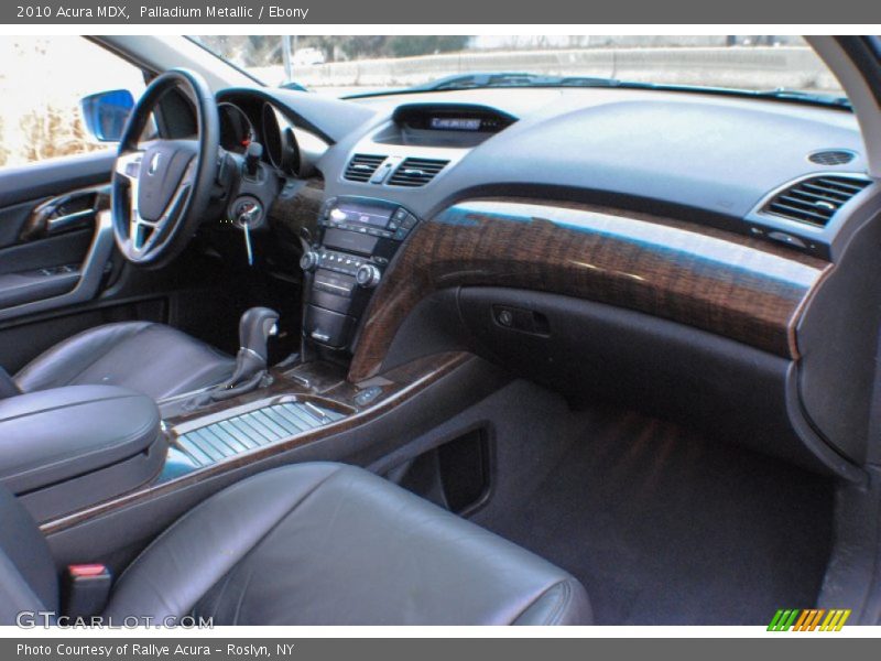 Palladium Metallic / Ebony 2010 Acura MDX