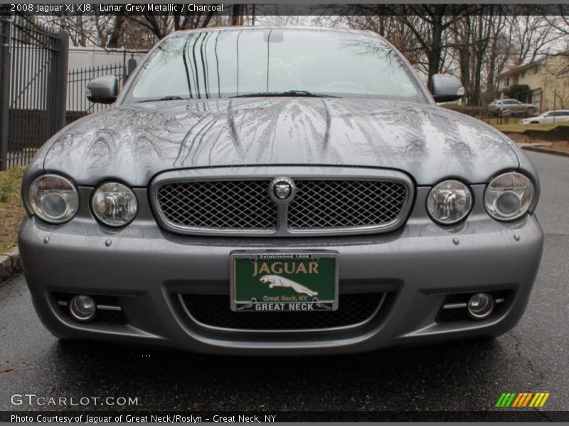 Lunar Grey Metallic / Charcoal 2008 Jaguar XJ XJ8