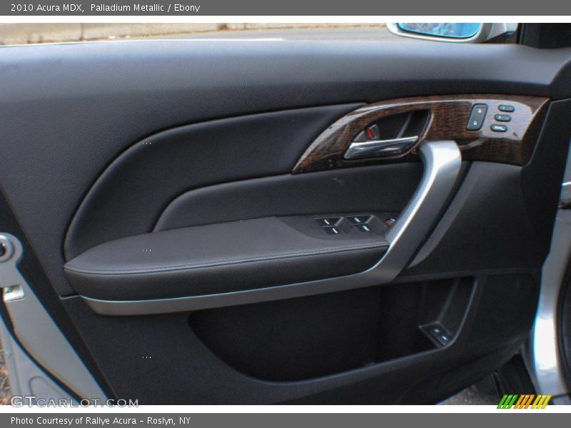 Palladium Metallic / Ebony 2010 Acura MDX