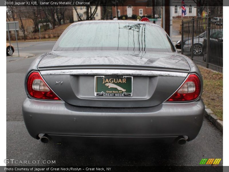 Lunar Grey Metallic / Charcoal 2008 Jaguar XJ XJ8