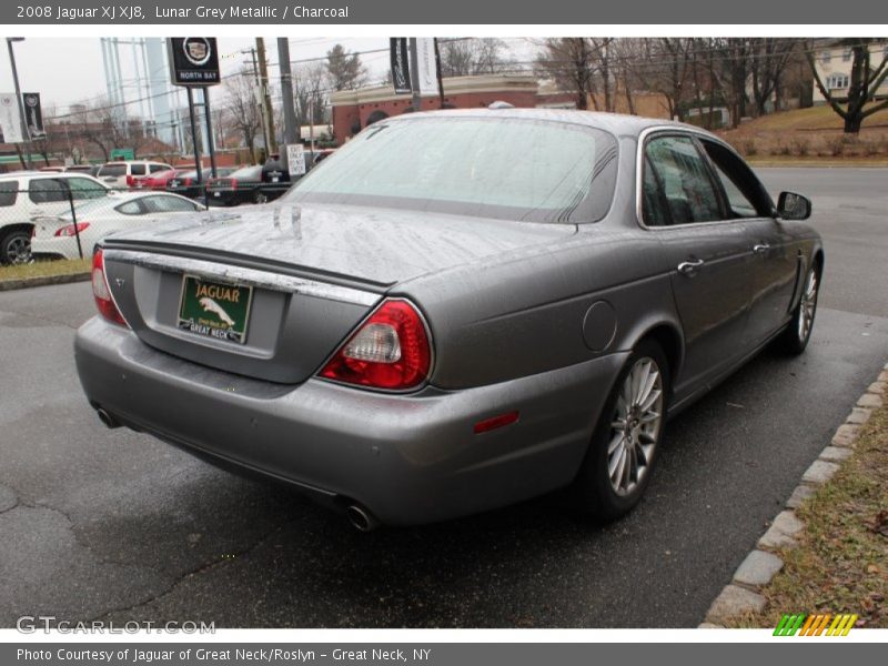 Lunar Grey Metallic / Charcoal 2008 Jaguar XJ XJ8