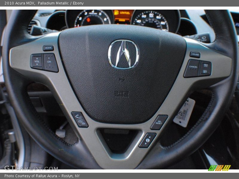 Palladium Metallic / Ebony 2010 Acura MDX