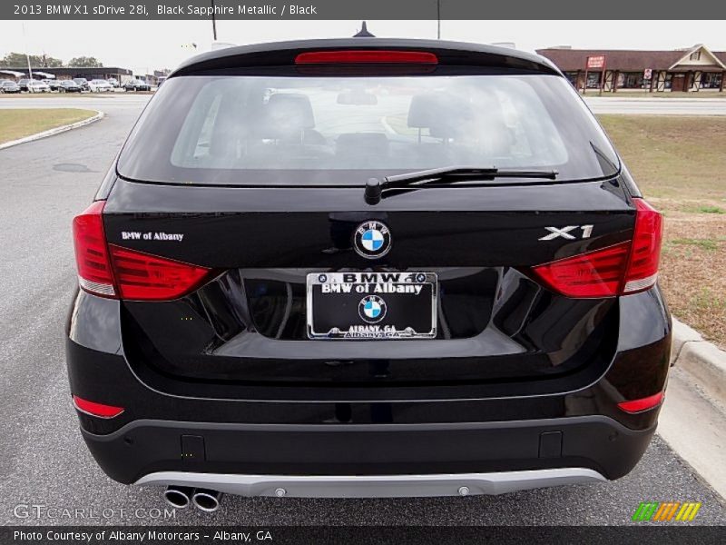 Black Sapphire Metallic / Black 2013 BMW X1 sDrive 28i