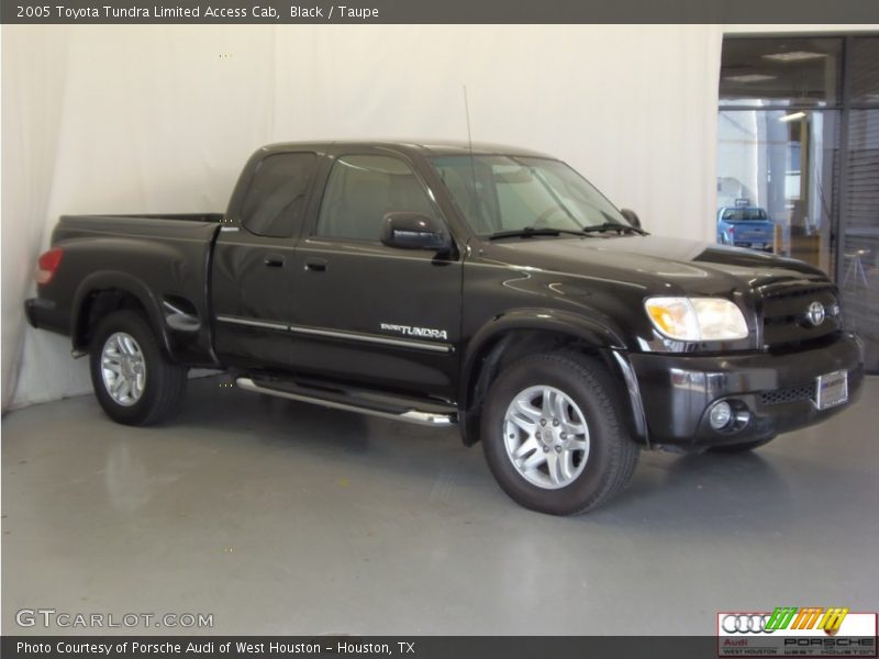 Black / Taupe 2005 Toyota Tundra Limited Access Cab