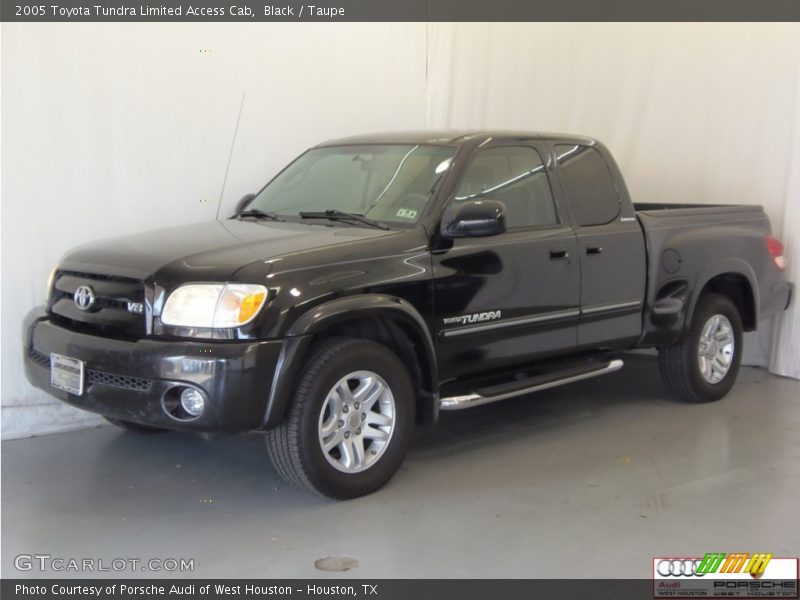 Black / Taupe 2005 Toyota Tundra Limited Access Cab