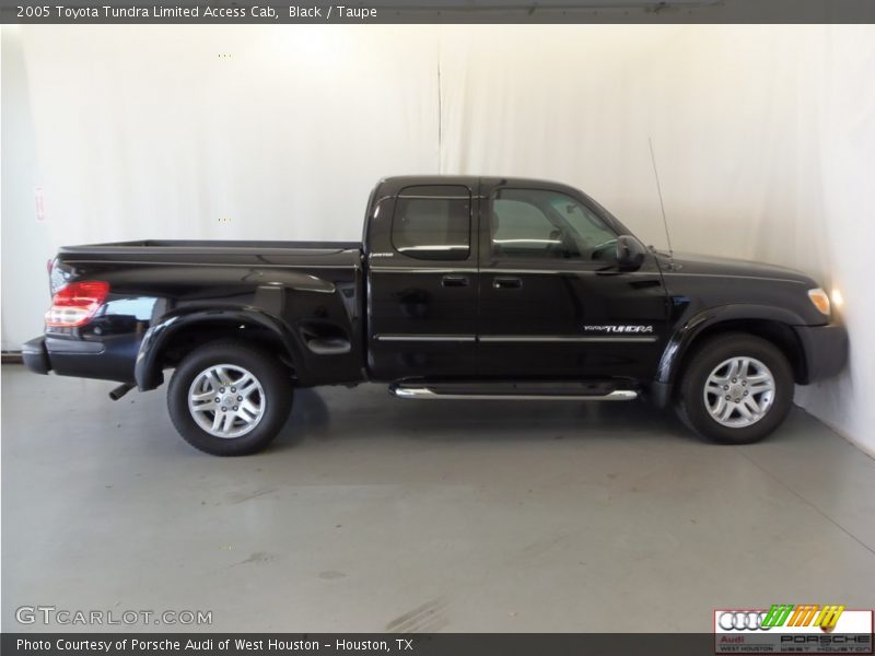 Black / Taupe 2005 Toyota Tundra Limited Access Cab