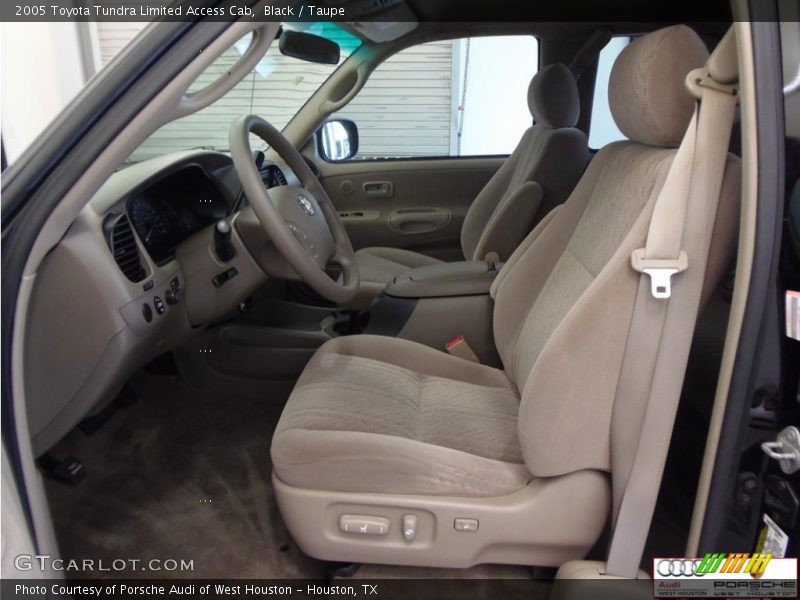 Black / Taupe 2005 Toyota Tundra Limited Access Cab
