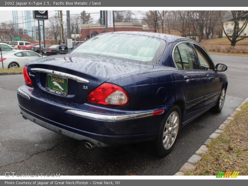 Pacific Blue Metallic / Sand 2002 Jaguar X-Type 2.5