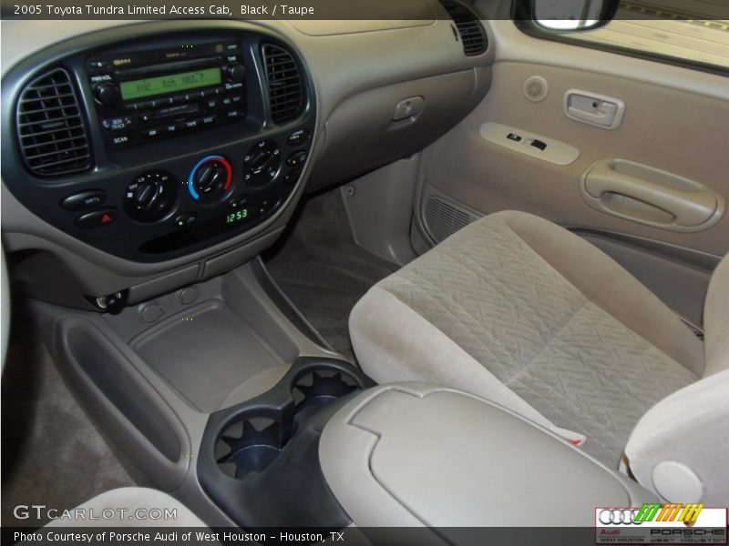 Black / Taupe 2005 Toyota Tundra Limited Access Cab