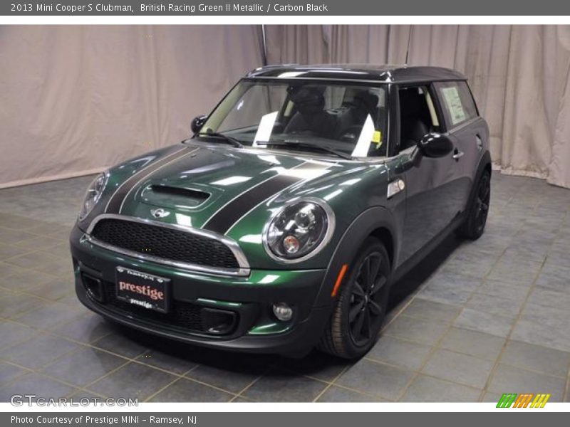 British Racing Green II Metallic / Carbon Black 2013 Mini Cooper S Clubman