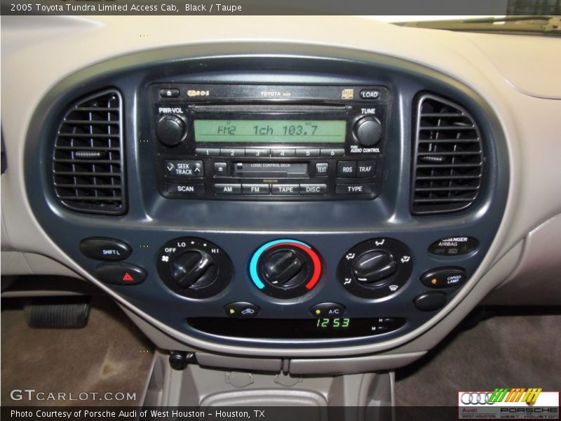 Black / Taupe 2005 Toyota Tundra Limited Access Cab