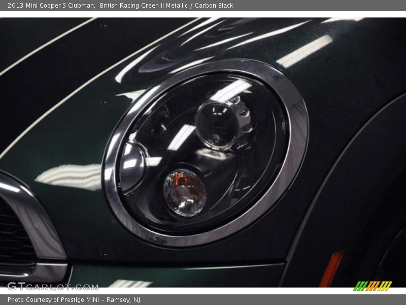 British Racing Green II Metallic / Carbon Black 2013 Mini Cooper S Clubman