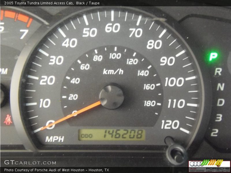 Black / Taupe 2005 Toyota Tundra Limited Access Cab