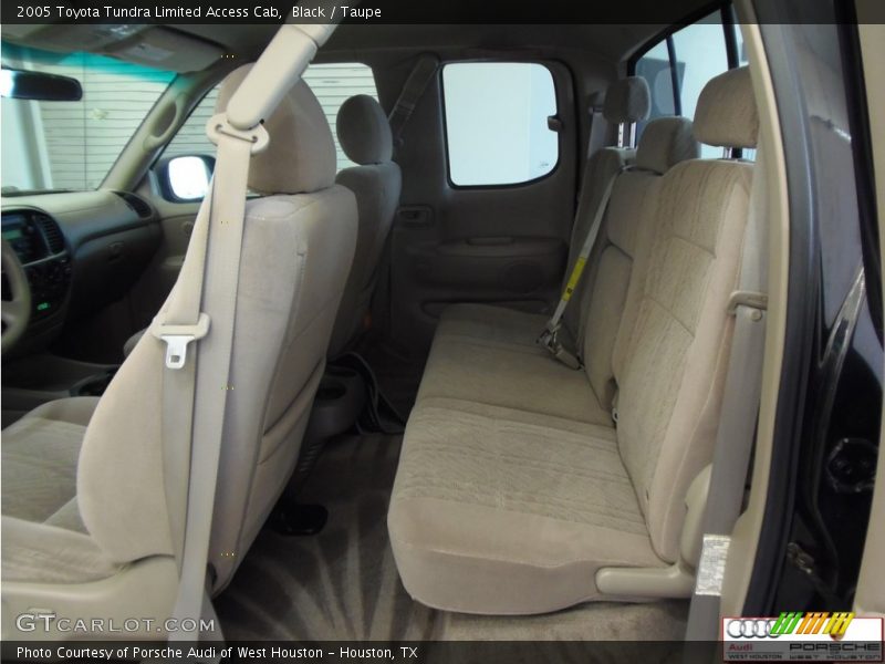 Black / Taupe 2005 Toyota Tundra Limited Access Cab