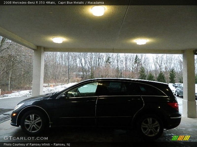 Capri Blue Metallic / Macadamia 2008 Mercedes-Benz R 350 4Matic