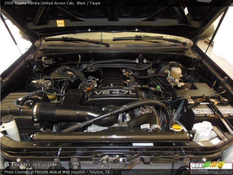 Black / Taupe 2005 Toyota Tundra Limited Access Cab