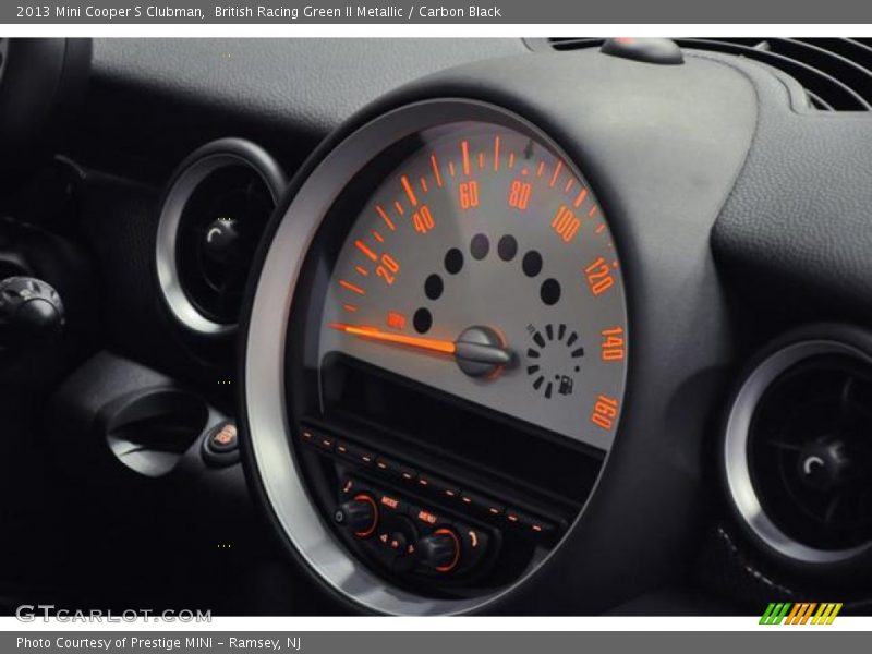 British Racing Green II Metallic / Carbon Black 2013 Mini Cooper S Clubman