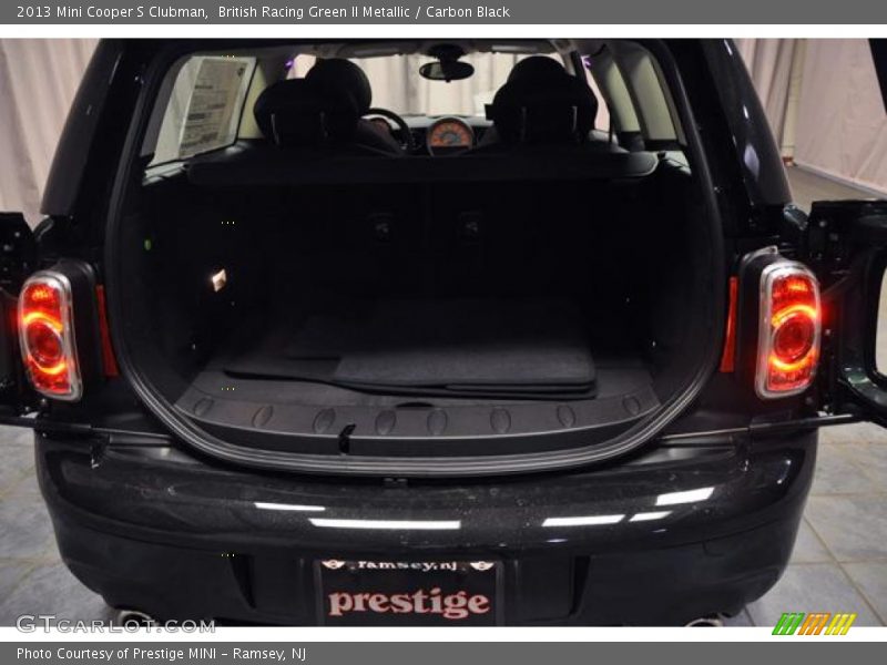 British Racing Green II Metallic / Carbon Black 2013 Mini Cooper S Clubman