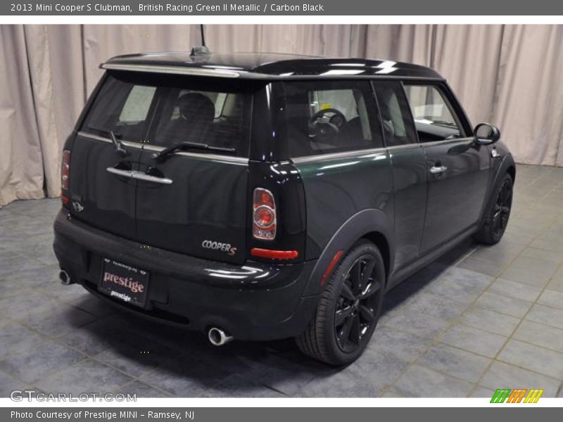 British Racing Green II Metallic / Carbon Black 2013 Mini Cooper S Clubman
