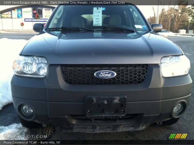 Dark Shadow Grey Metallic / Medium/Dark Flint Grey 2005 Ford Escape Hybrid 4WD