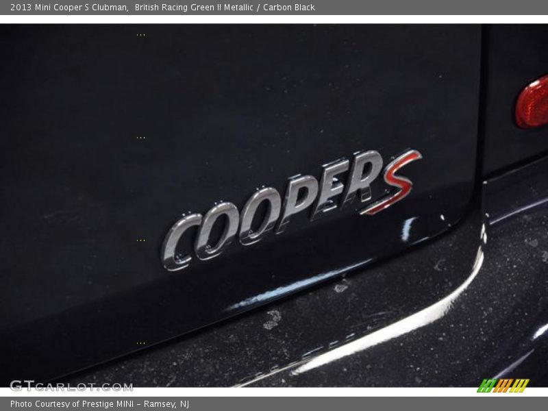 British Racing Green II Metallic / Carbon Black 2013 Mini Cooper S Clubman