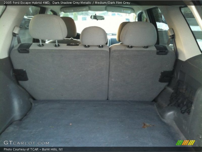 Dark Shadow Grey Metallic / Medium/Dark Flint Grey 2005 Ford Escape Hybrid 4WD