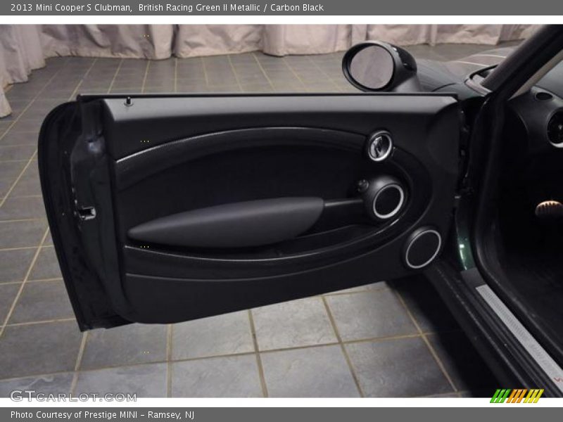 British Racing Green II Metallic / Carbon Black 2013 Mini Cooper S Clubman