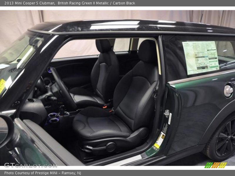 British Racing Green II Metallic / Carbon Black 2013 Mini Cooper S Clubman