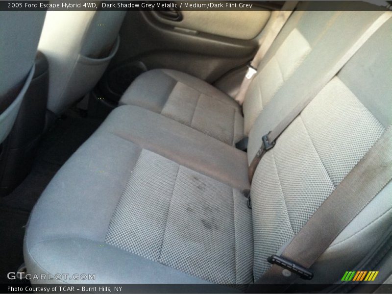 Dark Shadow Grey Metallic / Medium/Dark Flint Grey 2005 Ford Escape Hybrid 4WD