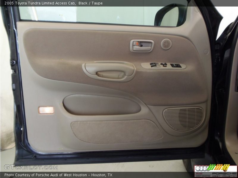 Black / Taupe 2005 Toyota Tundra Limited Access Cab
