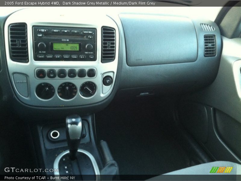 Dark Shadow Grey Metallic / Medium/Dark Flint Grey 2005 Ford Escape Hybrid 4WD