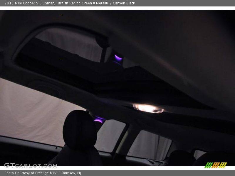 British Racing Green II Metallic / Carbon Black 2013 Mini Cooper S Clubman