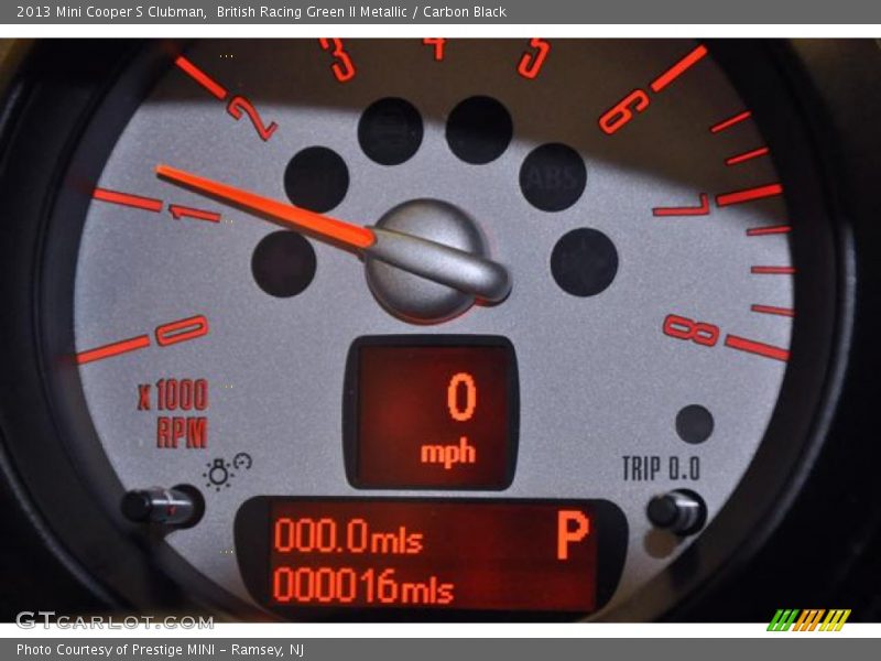 British Racing Green II Metallic / Carbon Black 2013 Mini Cooper S Clubman
