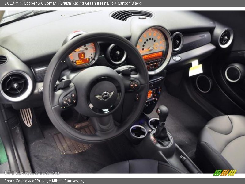 British Racing Green II Metallic / Carbon Black 2013 Mini Cooper S Clubman