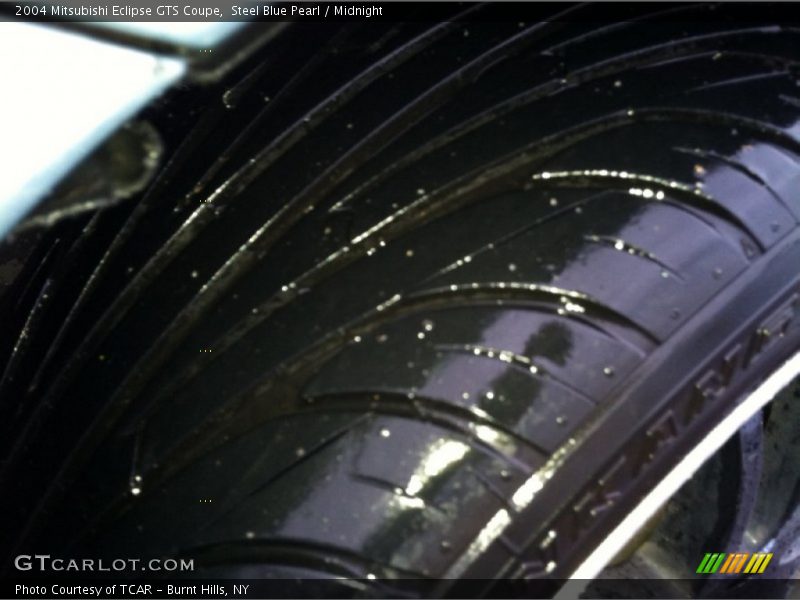 Steel Blue Pearl / Midnight 2004 Mitsubishi Eclipse GTS Coupe