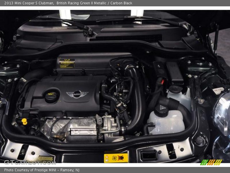 British Racing Green II Metallic / Carbon Black 2013 Mini Cooper S Clubman