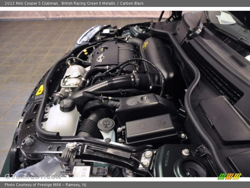 British Racing Green II Metallic / Carbon Black 2013 Mini Cooper S Clubman