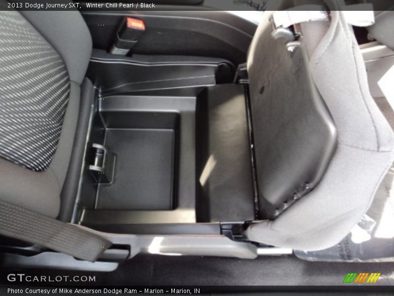 Winter Chill Pearl / Black 2013 Dodge Journey SXT