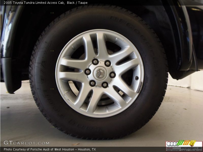 Black / Taupe 2005 Toyota Tundra Limited Access Cab