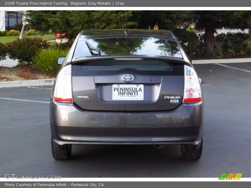 Magnetic Gray Metallic / Gray 2008 Toyota Prius Hybrid Touring