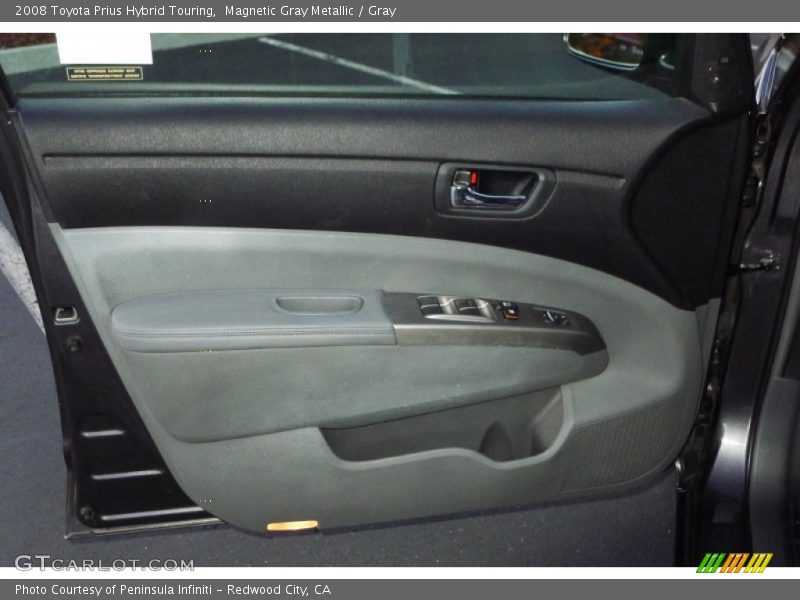 Magnetic Gray Metallic / Gray 2008 Toyota Prius Hybrid Touring