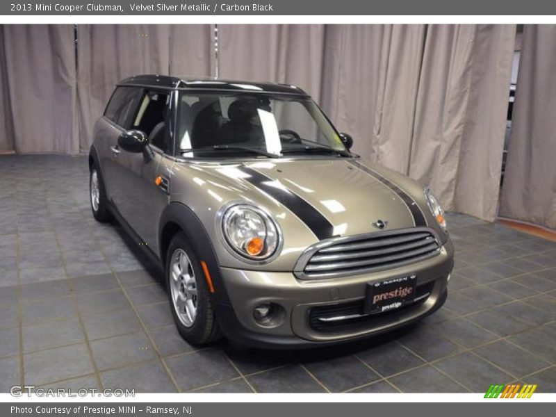 Velvet Silver Metallic / Carbon Black 2013 Mini Cooper Clubman