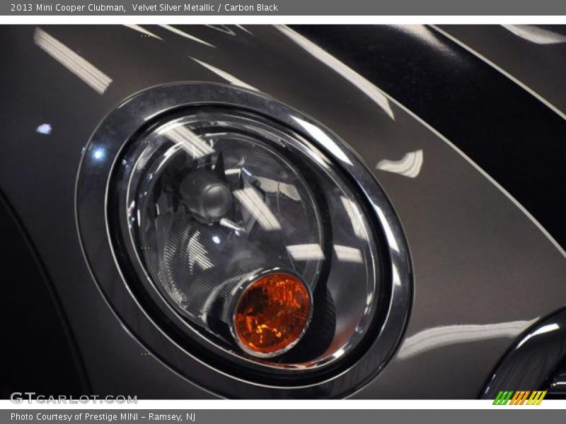 Velvet Silver Metallic / Carbon Black 2013 Mini Cooper Clubman