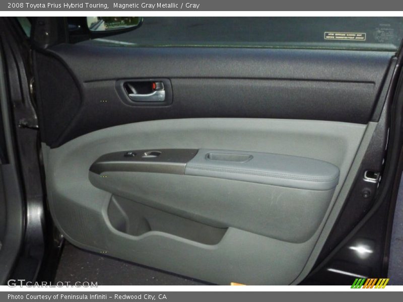 Magnetic Gray Metallic / Gray 2008 Toyota Prius Hybrid Touring