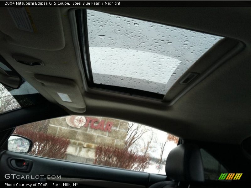 Steel Blue Pearl / Midnight 2004 Mitsubishi Eclipse GTS Coupe