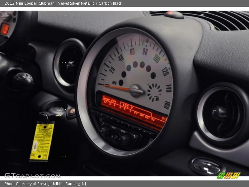 Velvet Silver Metallic / Carbon Black 2013 Mini Cooper Clubman