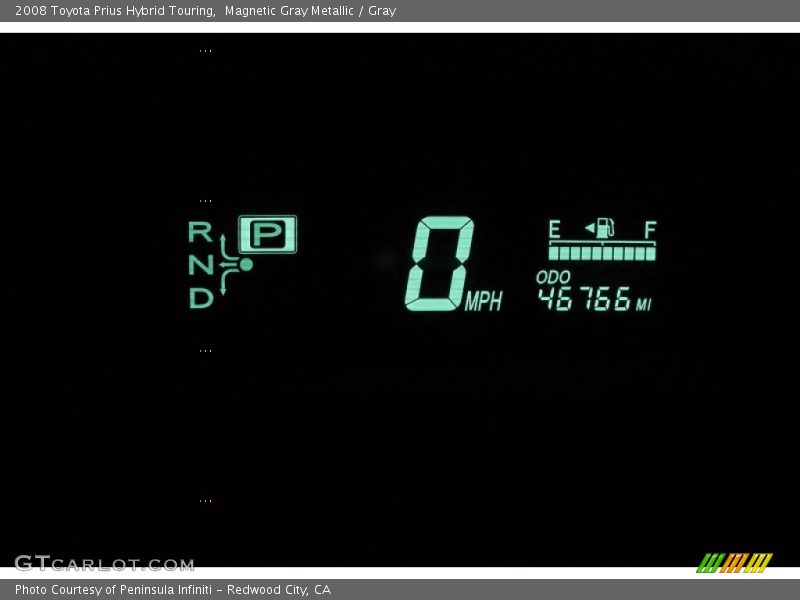 Magnetic Gray Metallic / Gray 2008 Toyota Prius Hybrid Touring