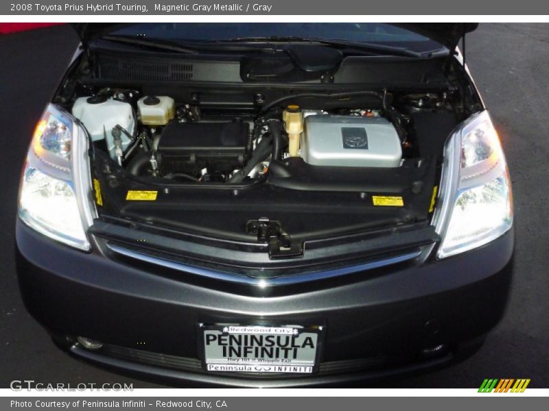 Magnetic Gray Metallic / Gray 2008 Toyota Prius Hybrid Touring