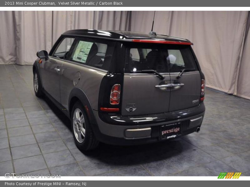 Velvet Silver Metallic / Carbon Black 2013 Mini Cooper Clubman